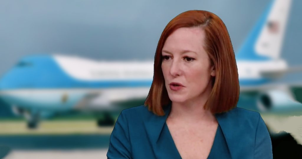 White Officials Furious With Jen Psaki