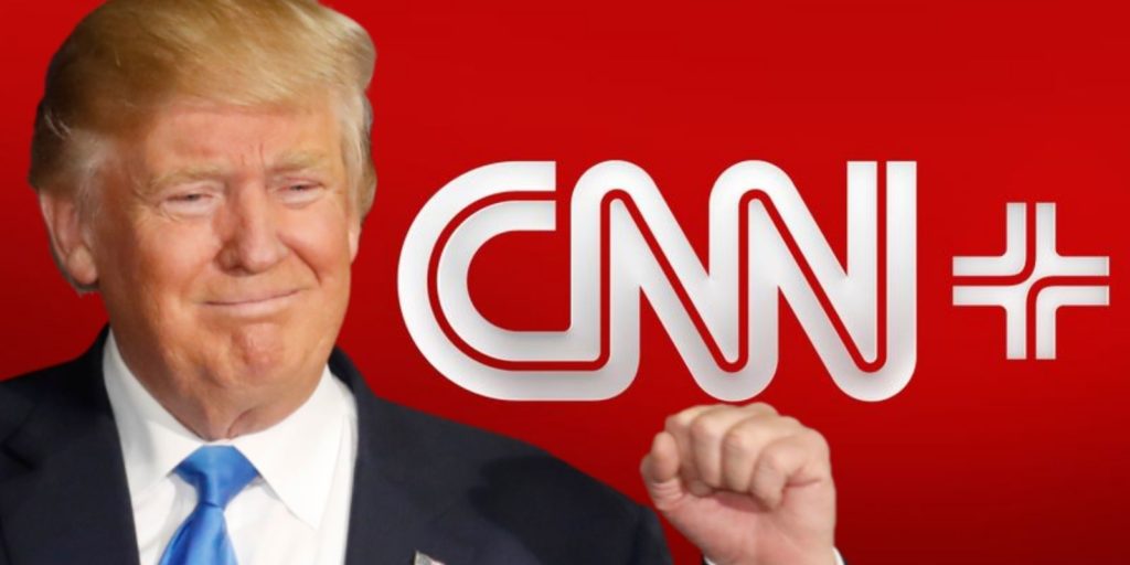 BREAKING: Trump SLAMS CNN+ after platform folds in just 21 days