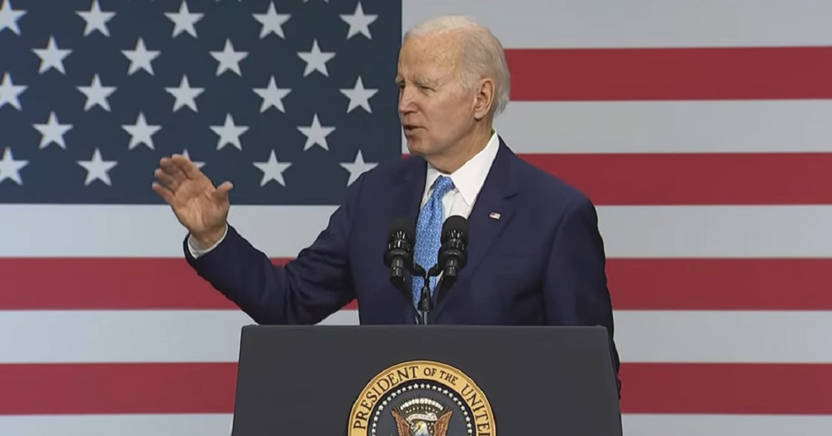 Watch How Fast Biden’s Face Changes After He Botches Sentence: ‘Even Joe Is Fed Up with Joe at This Point’