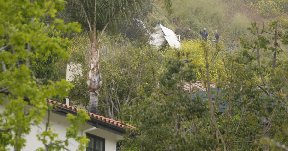 Dangerous Weather Condition Blamed After Plane Slams Into Los Angeles Hillside